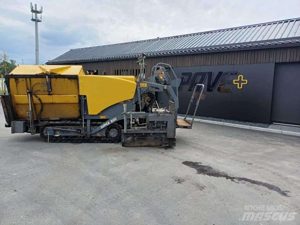 Vögele Super 800 Επίστρωση ασφάλτου