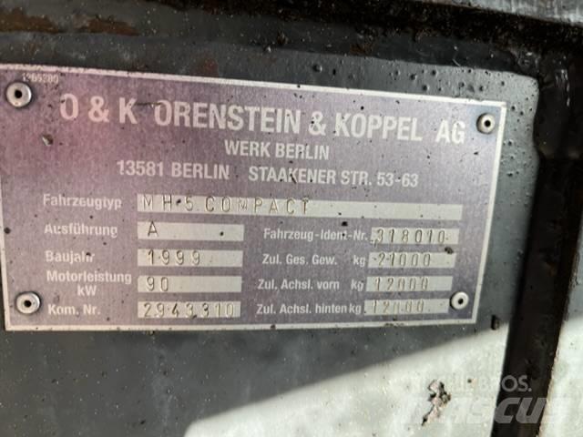 O&K MH 5 Compact Μπούμες και κουτάλες