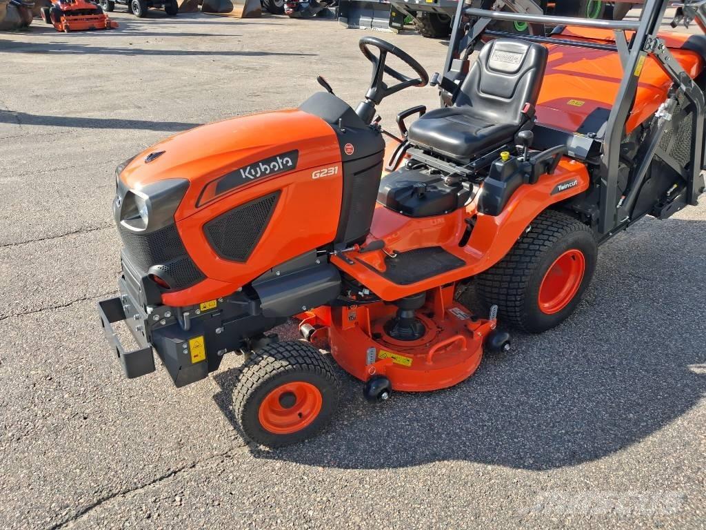 Kubota G231HD Χορτοκοπτικά με καθιστό χειριστή