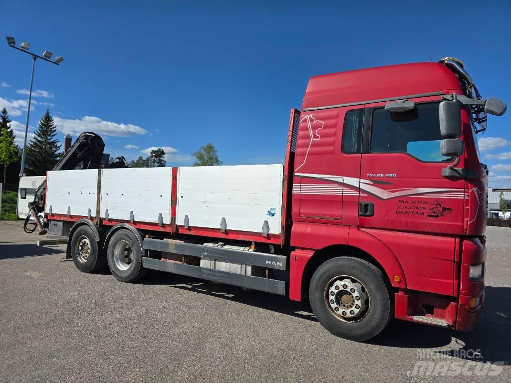 MAN TGA 26.480 Φορτηγά με Γερανό