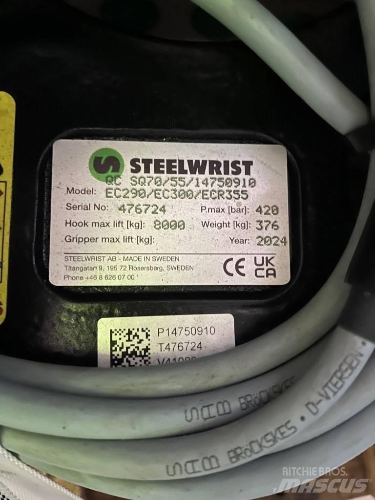 Steelwrist S70 Ταχυσύνδεσμοι