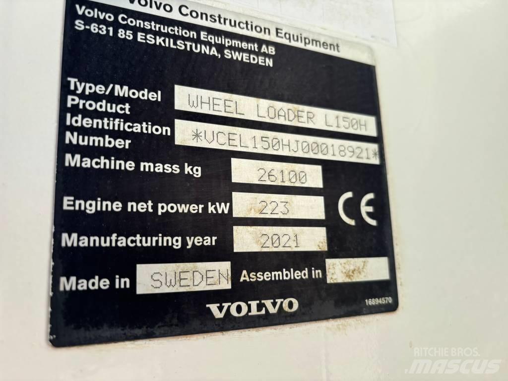 Volvo Radlader L150H Φορτωτές με λάστιχα (Τροχοφόροι)