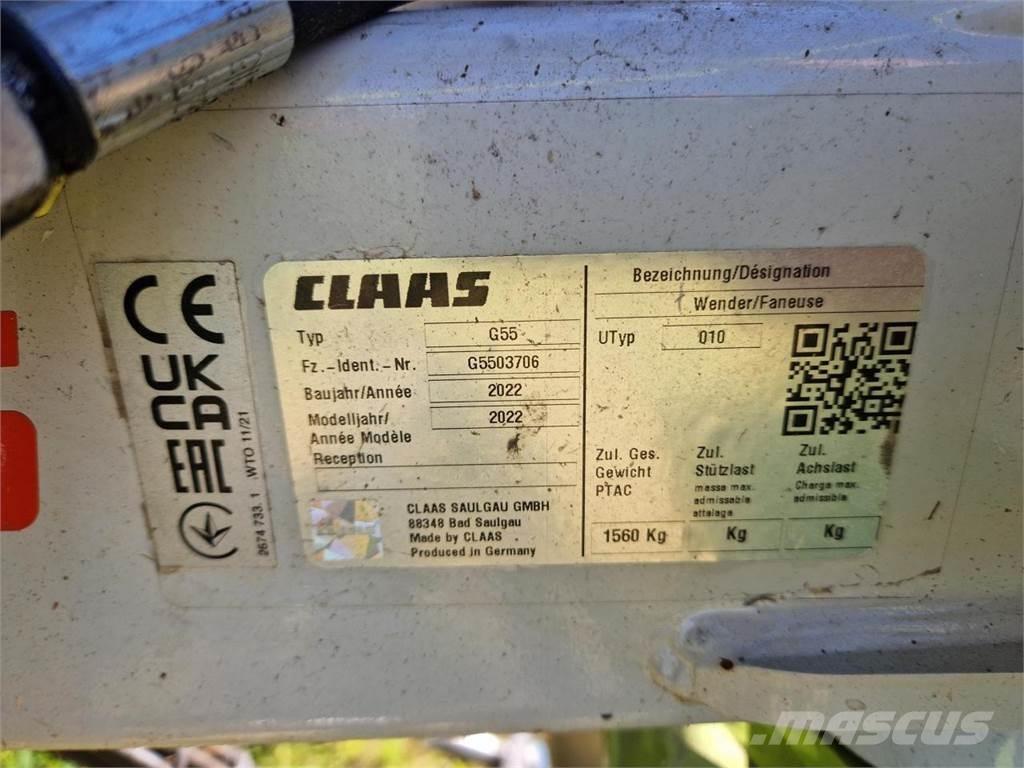 CLAAS Volto 1100 Τσουγκράνες και χορτοξηραντικές μηχανές
