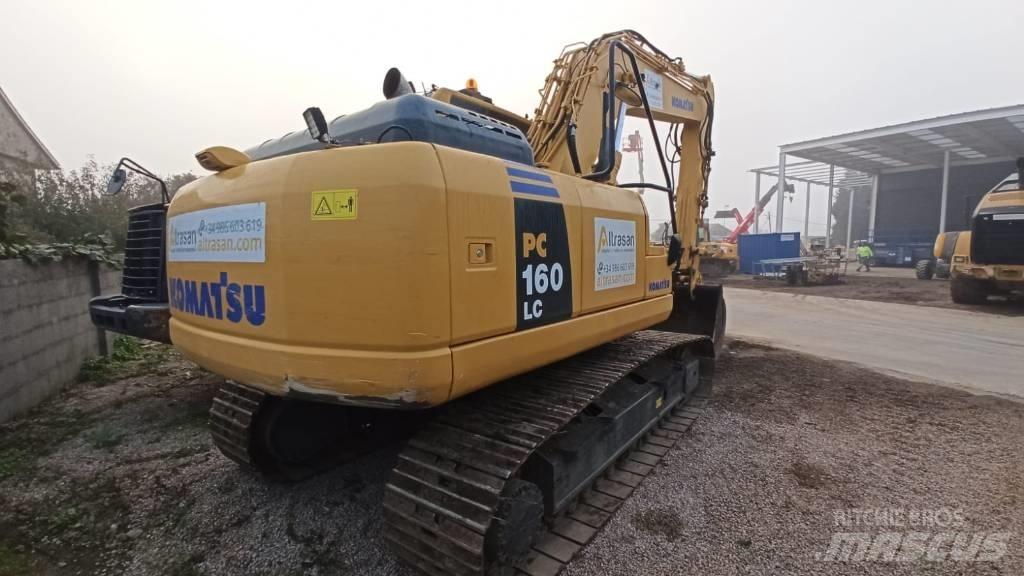 Komatsu PC160LC-8 Εκσκαφείς με ερπύστριες
