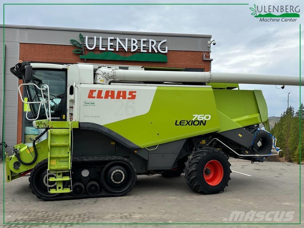 CLAAS Lexion 760 TT Θεριζοαλωνιστικές μηχανές