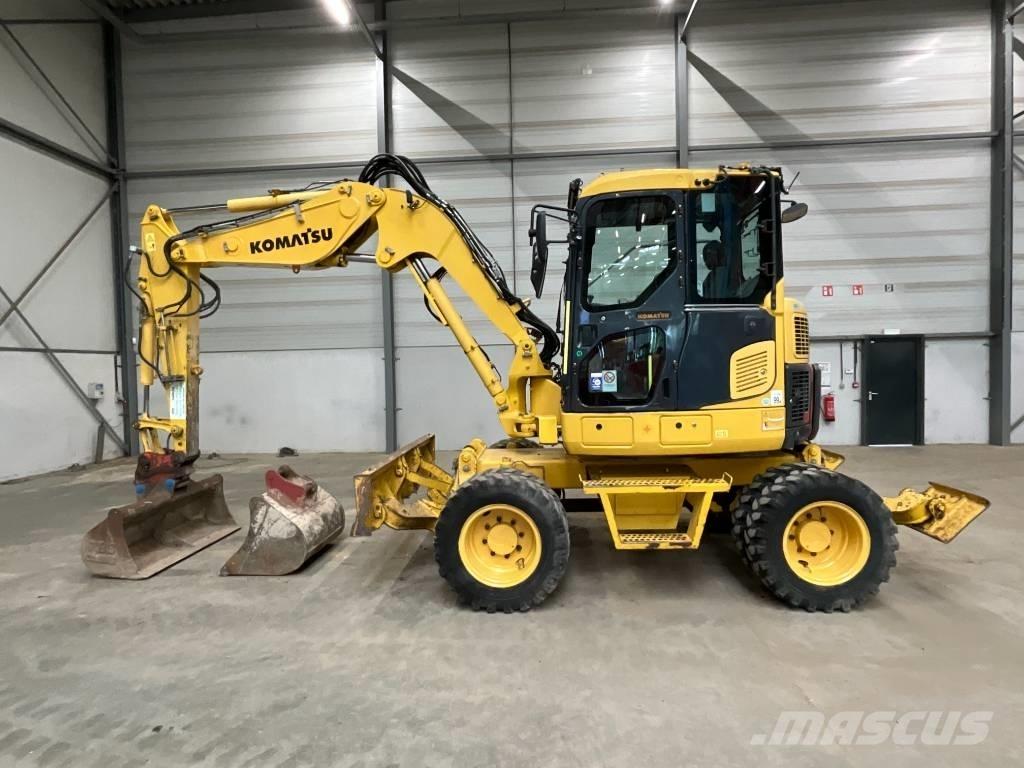 Komatsu PW 98 MR-8 Εκσκαφείς με τροχούς - λάστιχα