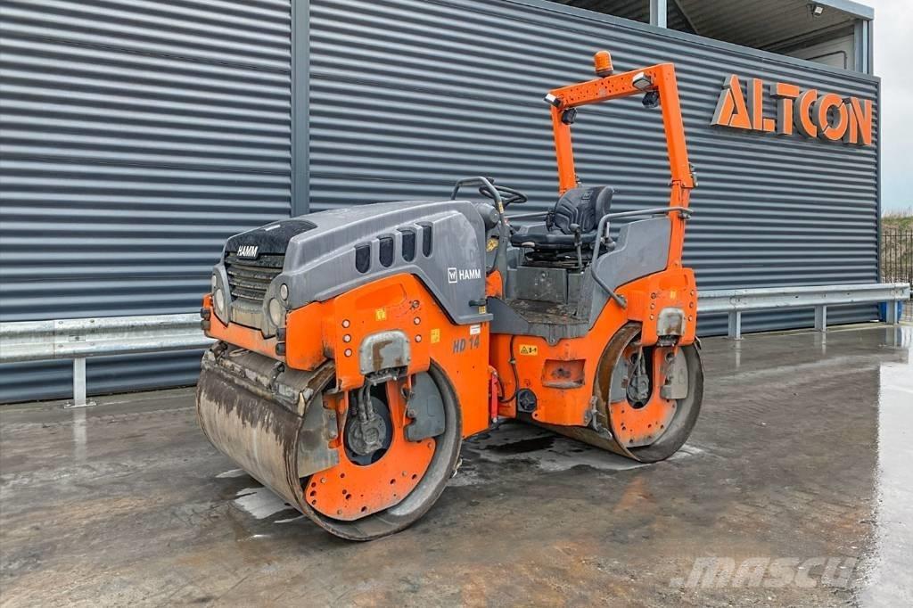 Hamm HD 14 VV Οδοστρωτήρες διπλού κυλίνδρου