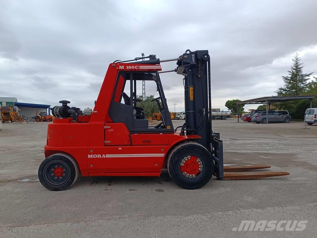 Mora M160C Περονοφόρα ανυψωτικά κλαρκ με φυσικό αέριο LPG
