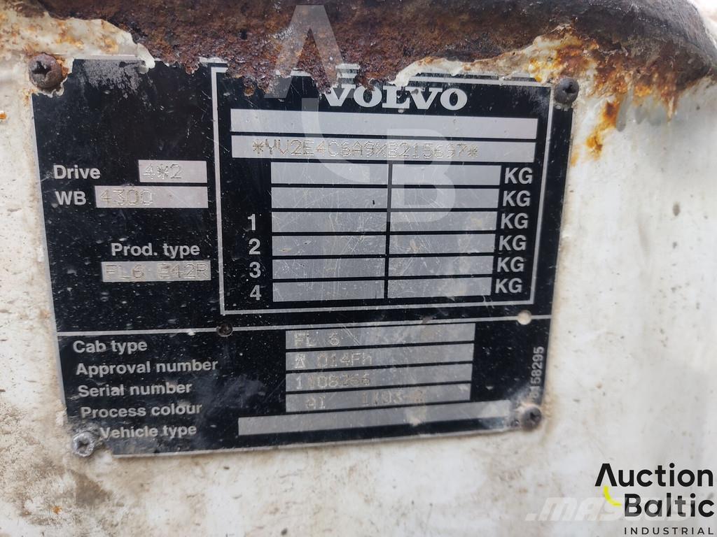 Volvo FL618 Φορτηγά Ανατροπή