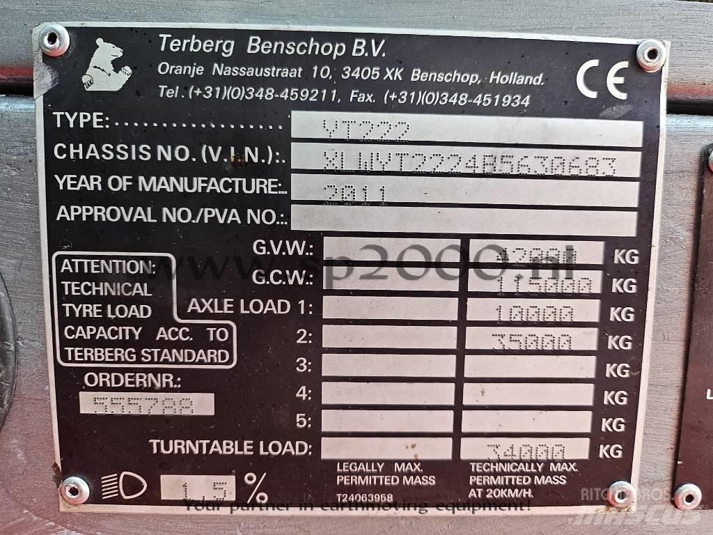 Terberg YT 222 Νταλίκες μεταφοράς εμπορευματοκιβωτίων