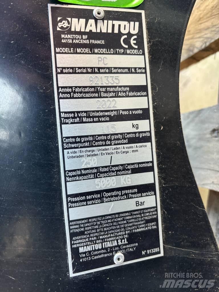 Manitou PC 50 Κατασκευές - Άλλα