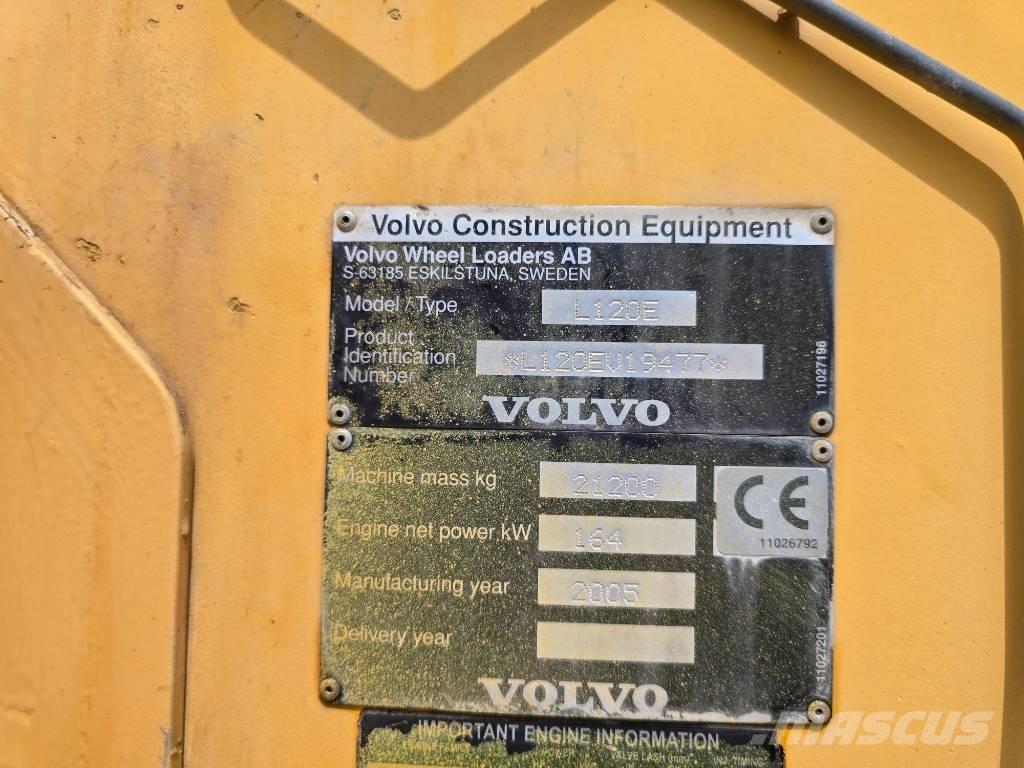 Volvo L 120 E Φορτωτές με λάστιχα (Τροχοφόροι)
