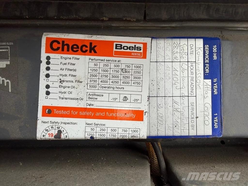 Atlas Copco XAS 57 Συμπιεστές