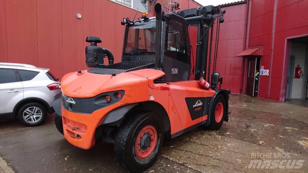 Linde H100D Πετρελαιοκίνητα Κλαρκ
