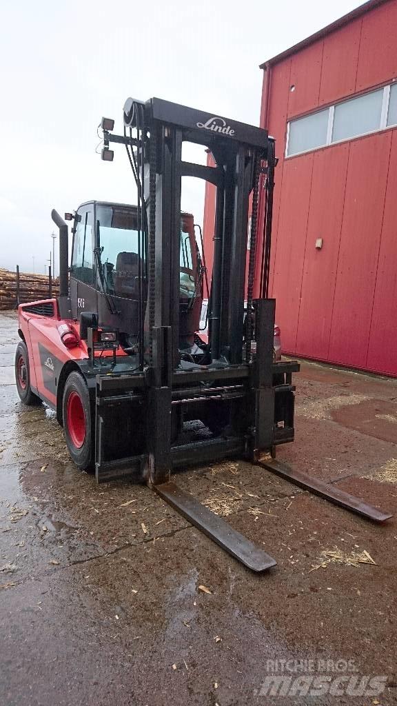 Linde H100D Πετρελαιοκίνητα Κλαρκ