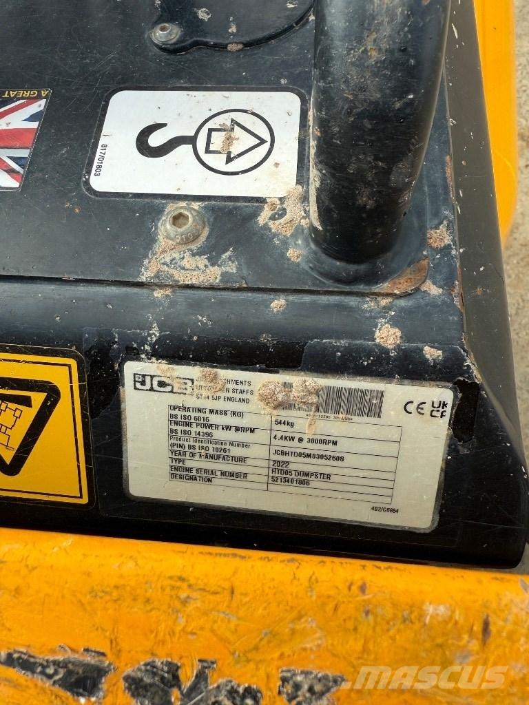 JCB HT D5 Ερπυστριοφόρα Dumpers - Ντάμπερ