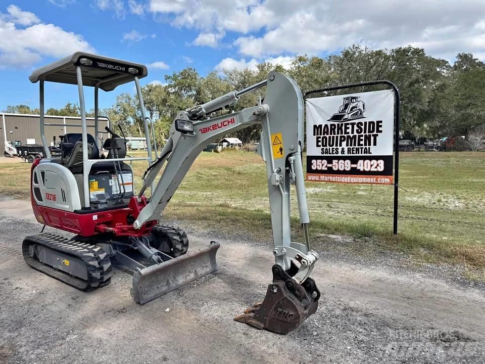 Takeuchi TB 216 Εκσκαφάκι (διαβολάκι) < 7t