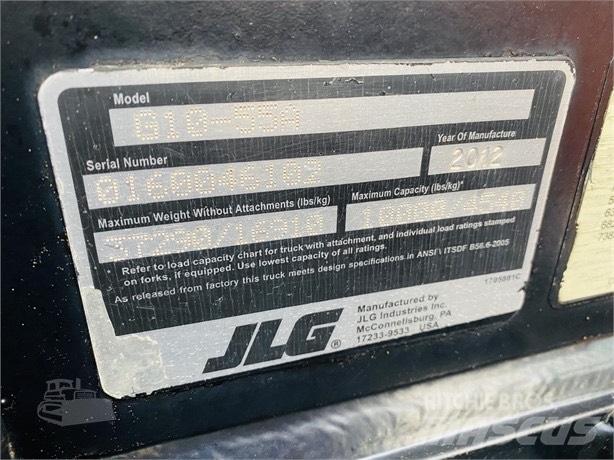 JLG G 10-55 A Τηλεσκοπικοί ανυψωτές