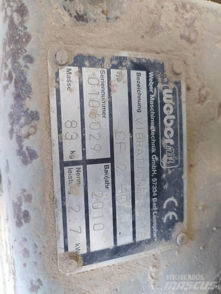 Weber CF2 Κύλινδροι συμπίεσης εδάφους