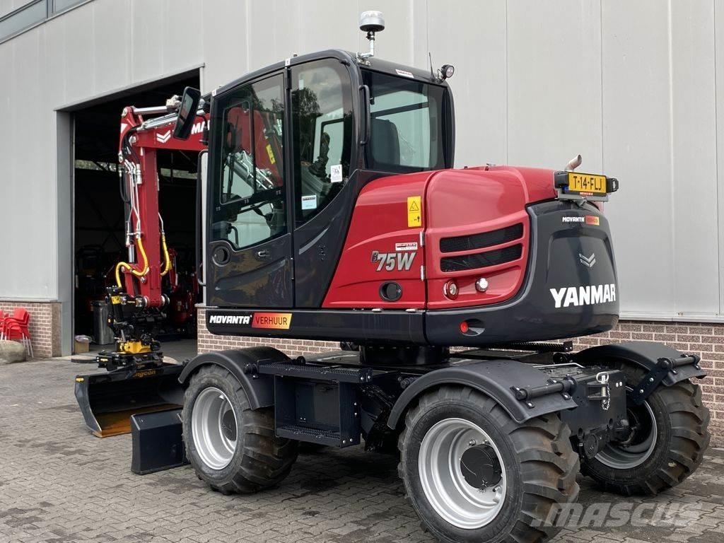 Yanmar B75W Εκσκαφείς με τροχούς - λάστιχα