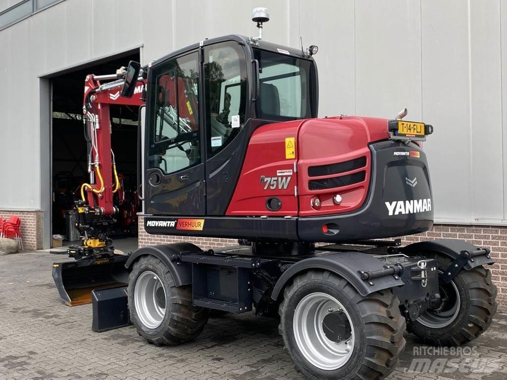Yanmar B75W Εκσκαφείς με τροχούς - λάστιχα