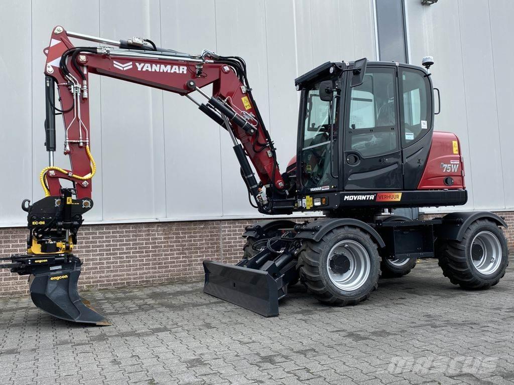 Yanmar B75W Εκσκαφείς με τροχούς - λάστιχα