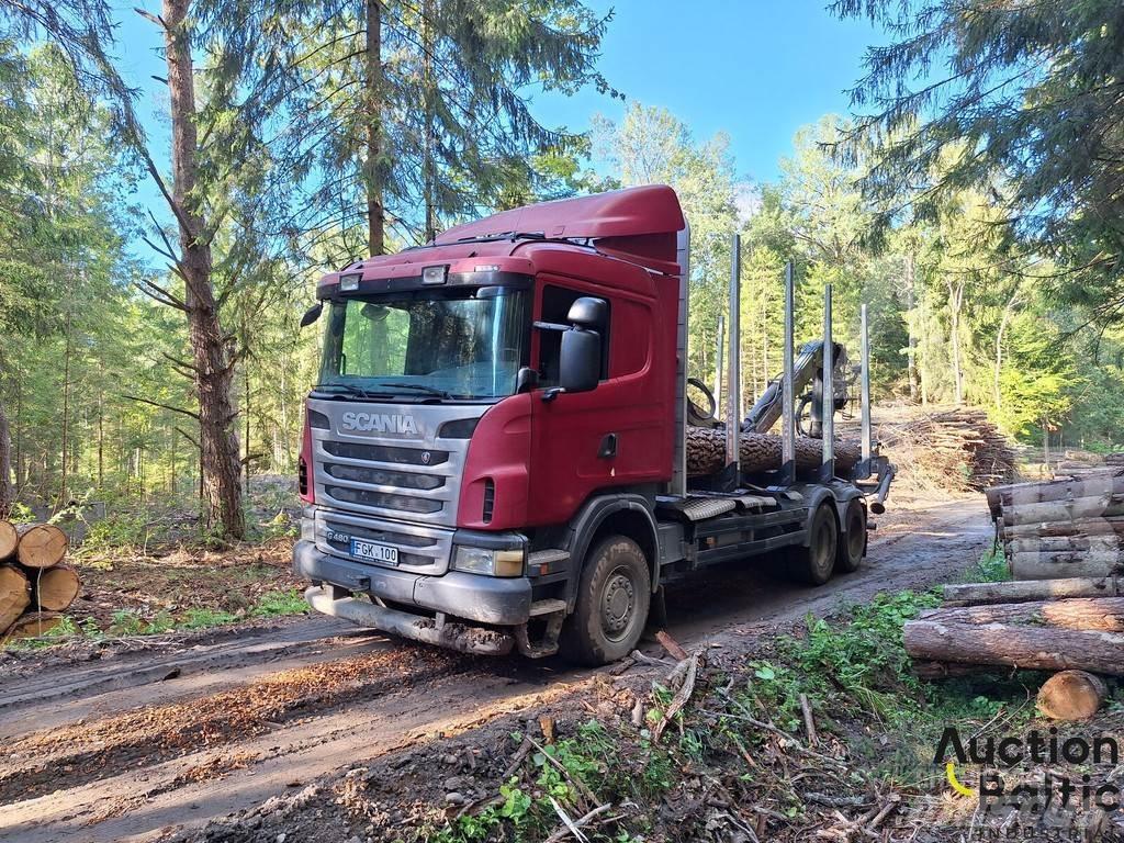 Scania R 480 Φορτηγά ξυλείας
