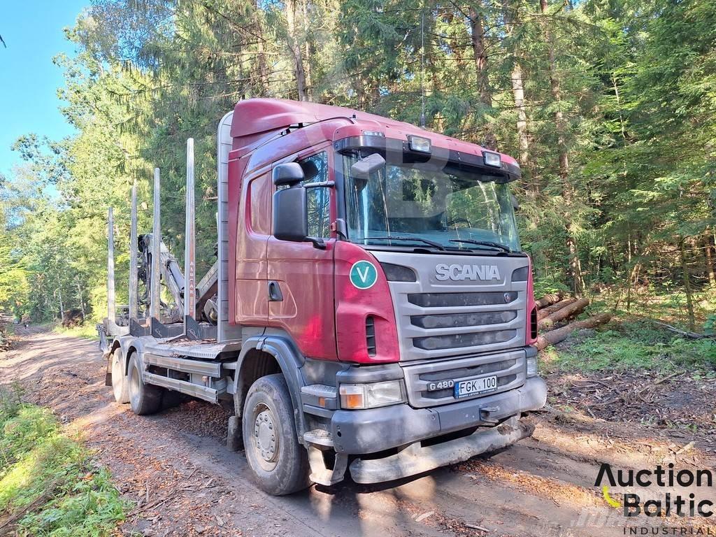 Scania R 480 Φορτηγά ξυλείας