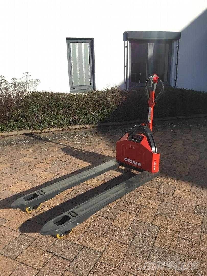 Linde MT12 Παλετοφόρα πεζού χειριστή με ιστό
