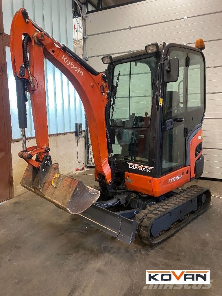 Kubota KX 018-4 Εκσκαφάκι (διαβολάκι) < 7t
