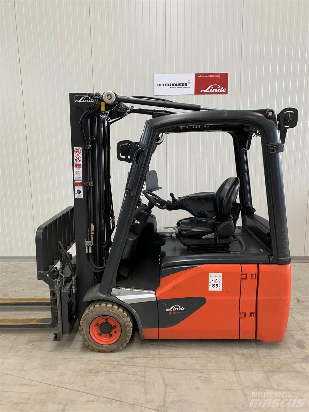 Linde E16 Ηλεκτρικά περονοφόρα ανυψωτικά κλαρκ