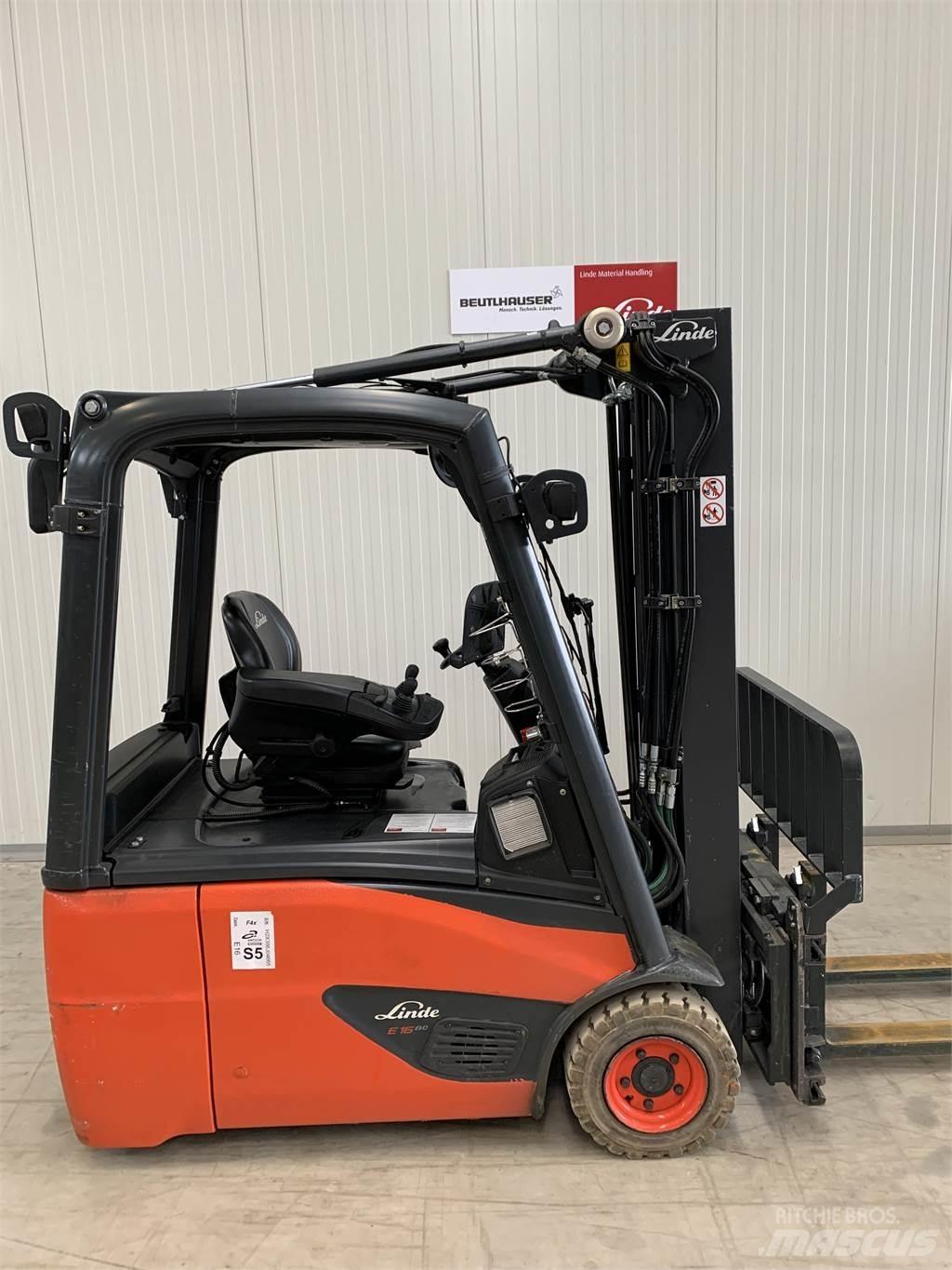 Linde E16 Ηλεκτρικά περονοφόρα ανυψωτικά κλαρκ