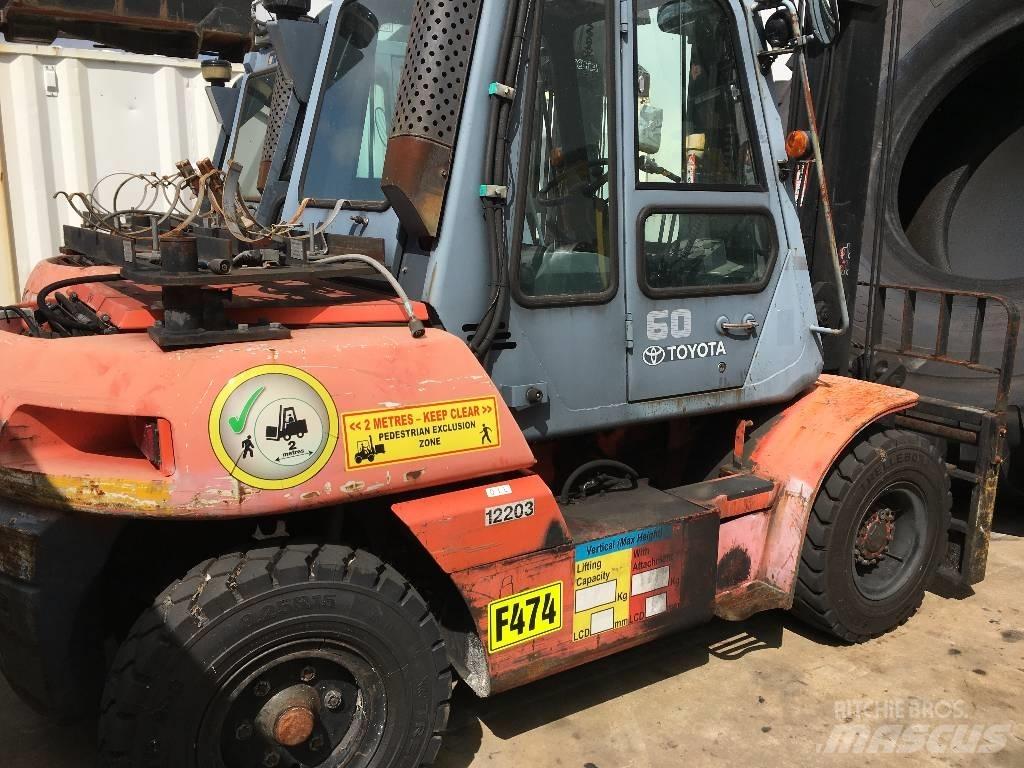Toyota 5FG60 Περονοφόρα ανυψωτικά κλαρκ με φυσικό αέριο LPG