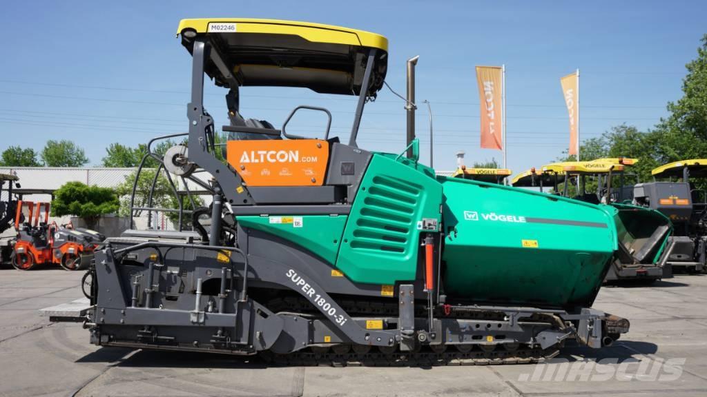 Vögele SUPER 1800-3I Επίστρωση ασφάλτου