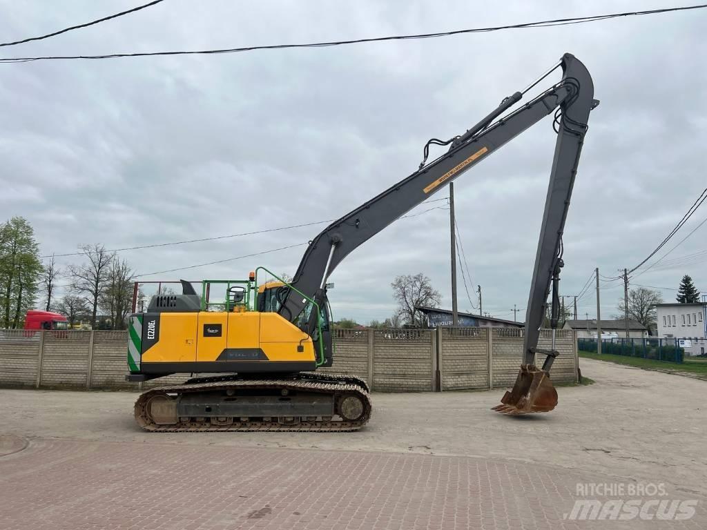 Volvo EC220EL LONG Εκσκαφείς με ερπύστριες