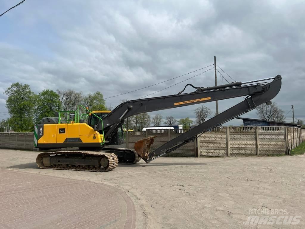 Volvo EC220EL LONG Εκσκαφείς με ερπύστριες