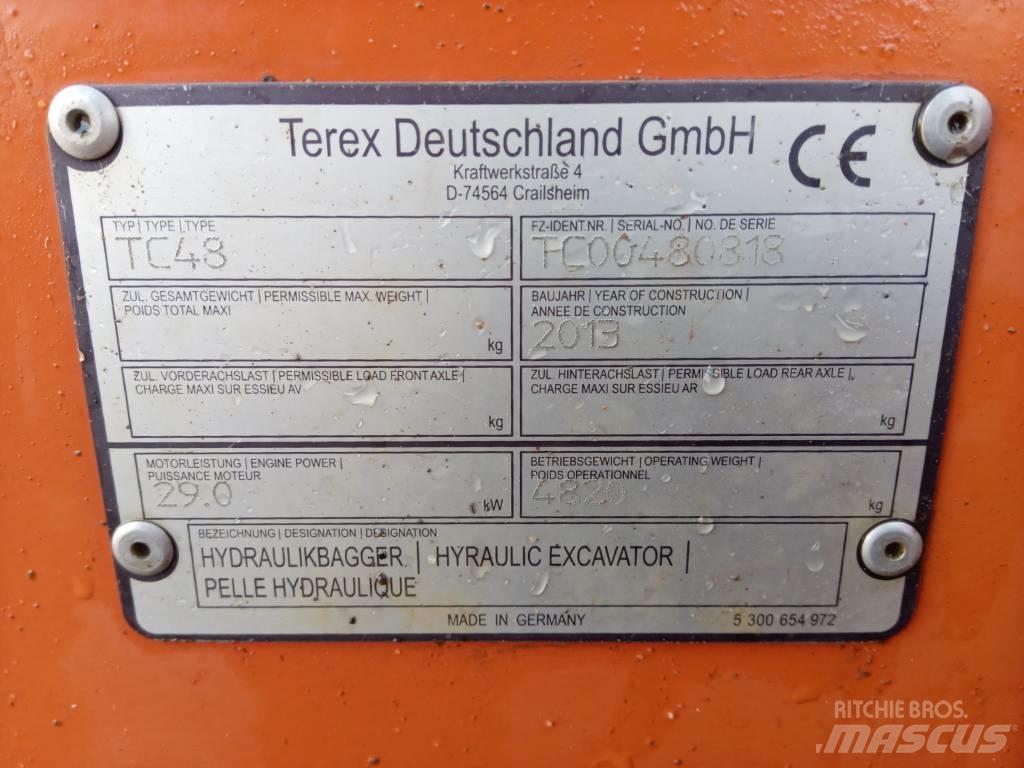 Terex TC 48 Εκσκαφάκι (διαβολάκι) < 7t