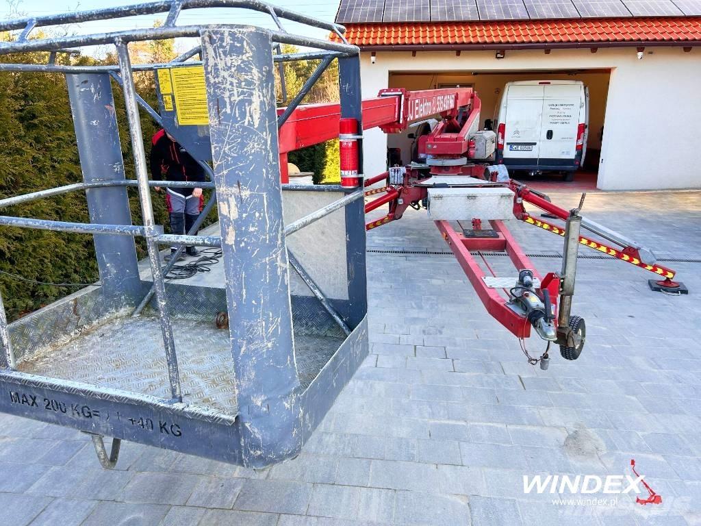 Ommelift 1250 EBZ Εναέριες πλατφόρμες τοποθετημένες σε ρυμούλκα