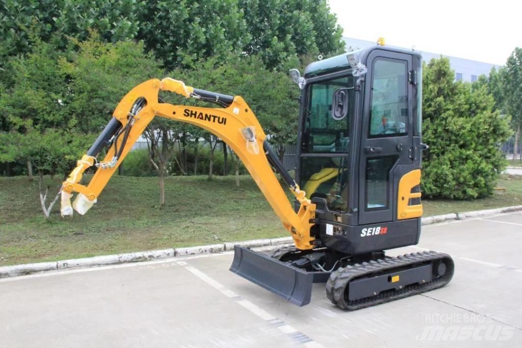 Shantui SE18SR Εκσκαφάκι (διαβολάκι) < 7t