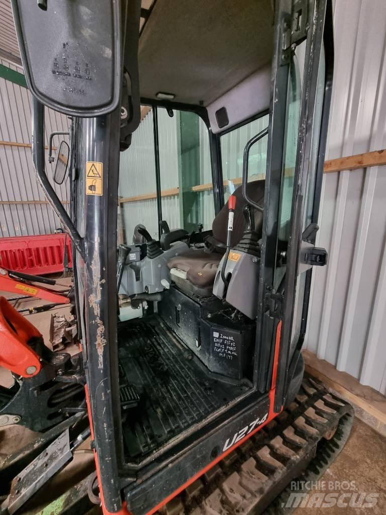 Kubota U 27-4 Εκσκαφάκι (διαβολάκι) < 7t