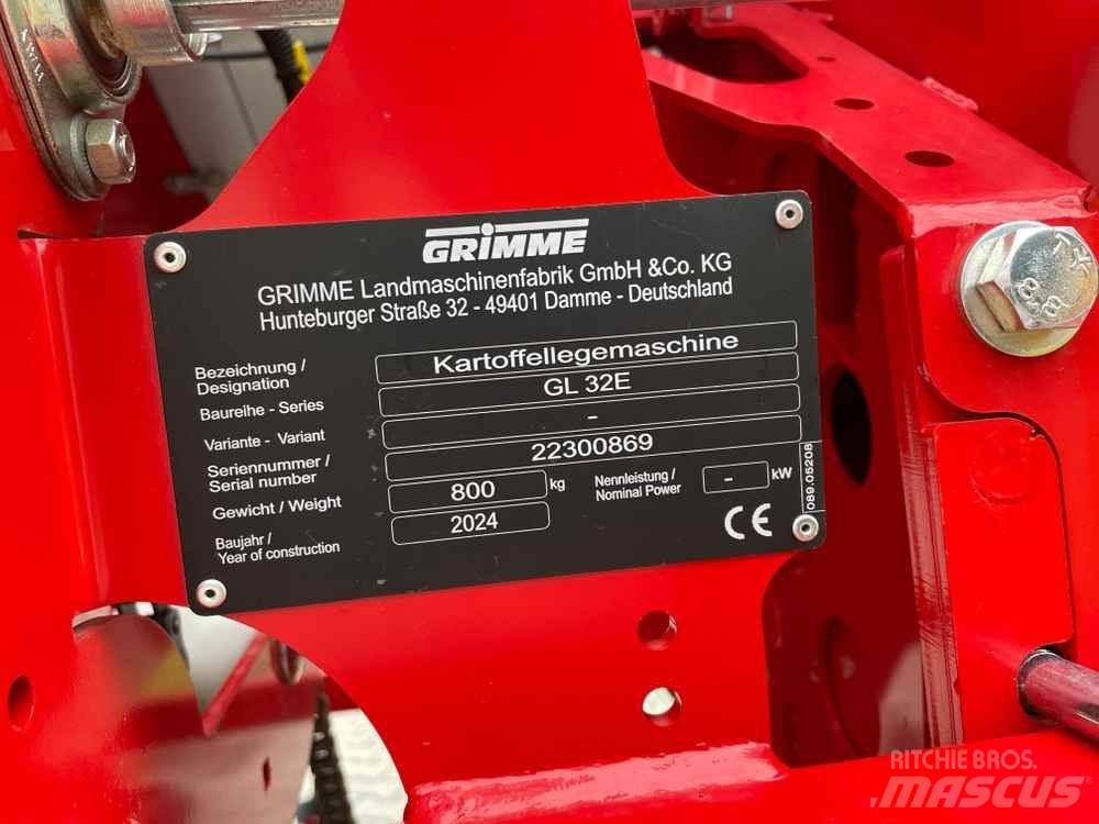 Grimme GL 32 E Πατατοφυτευτής