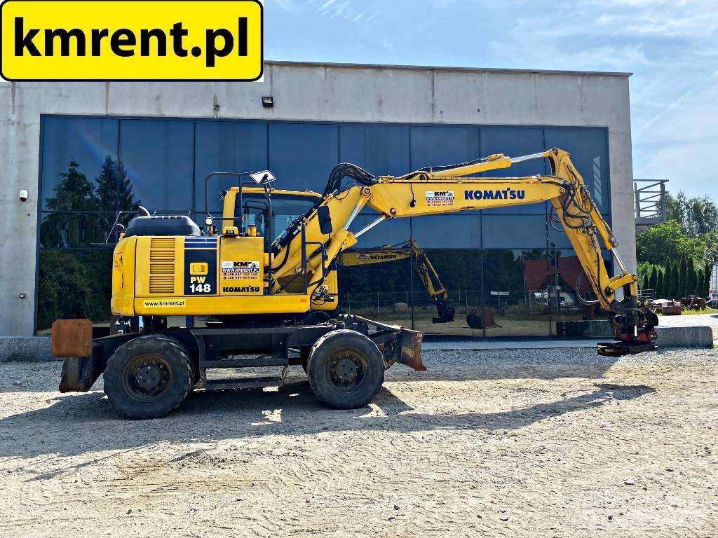Komatsu PW 148-8 Εκσκαφείς με τροχούς - λάστιχα