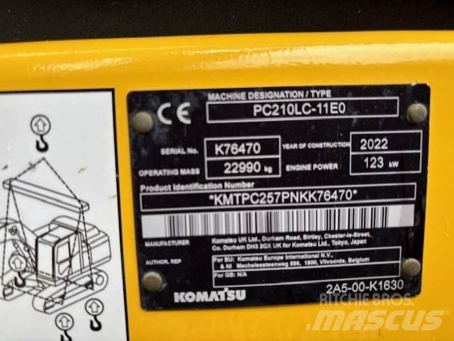 Komatsu PC 210 LC-11 Εκσκαφείς με ερπύστριες
