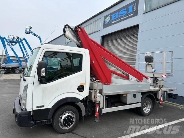 Multitel MT162 EX Εναέριες πλατφόρμες τοποθετημένες σε φορτηγό