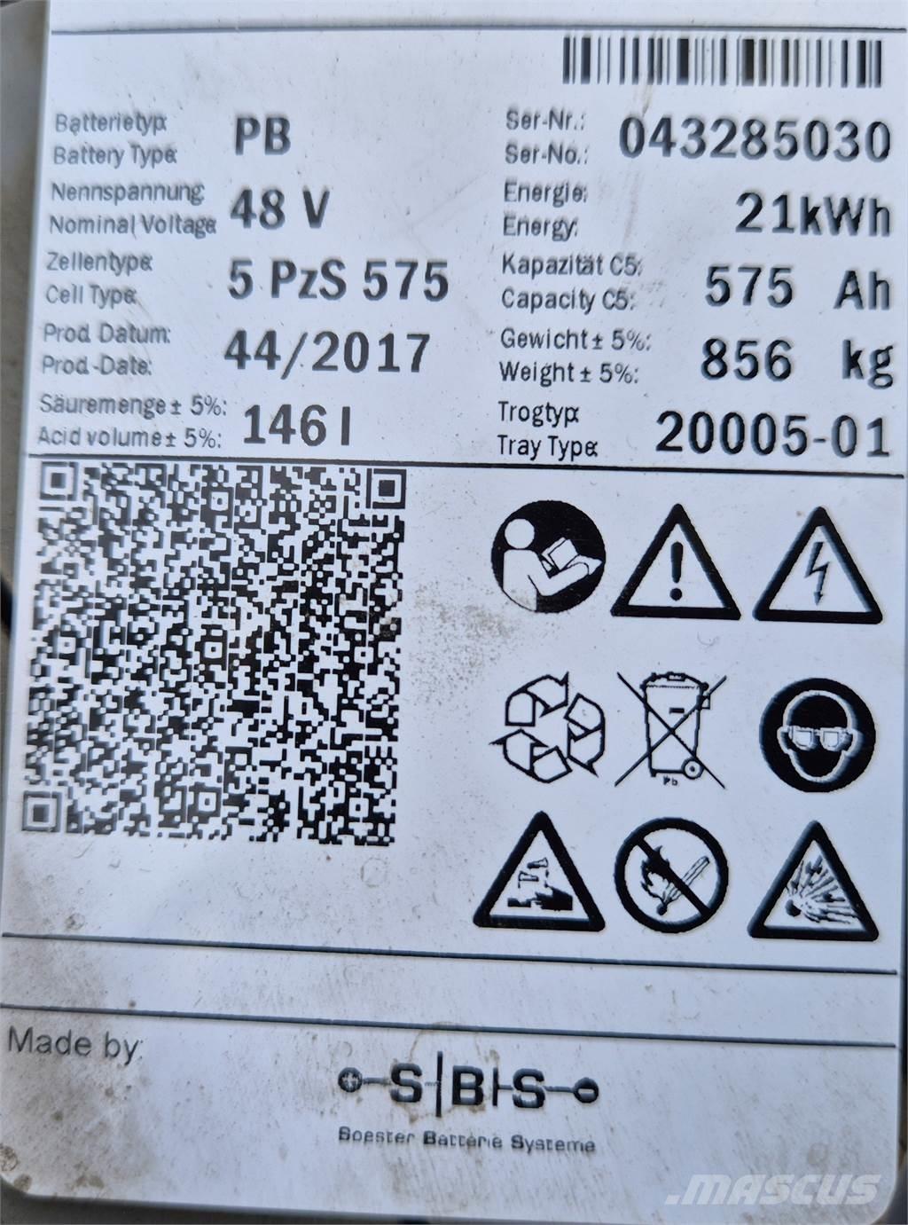 Linde E16P-02 Ηλεκτρικά περονοφόρα ανυψωτικά κλαρκ