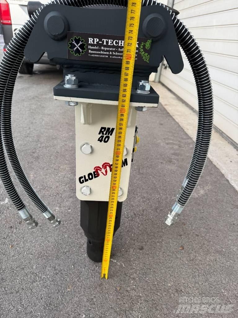  Globram RM40 Εκσκαφάκι (διαβολάκι) < 7t