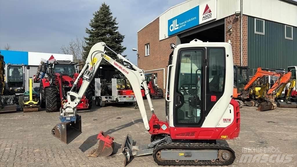 Takeuchi TB216 Εκσκαφάκι (διαβολάκι) < 7t