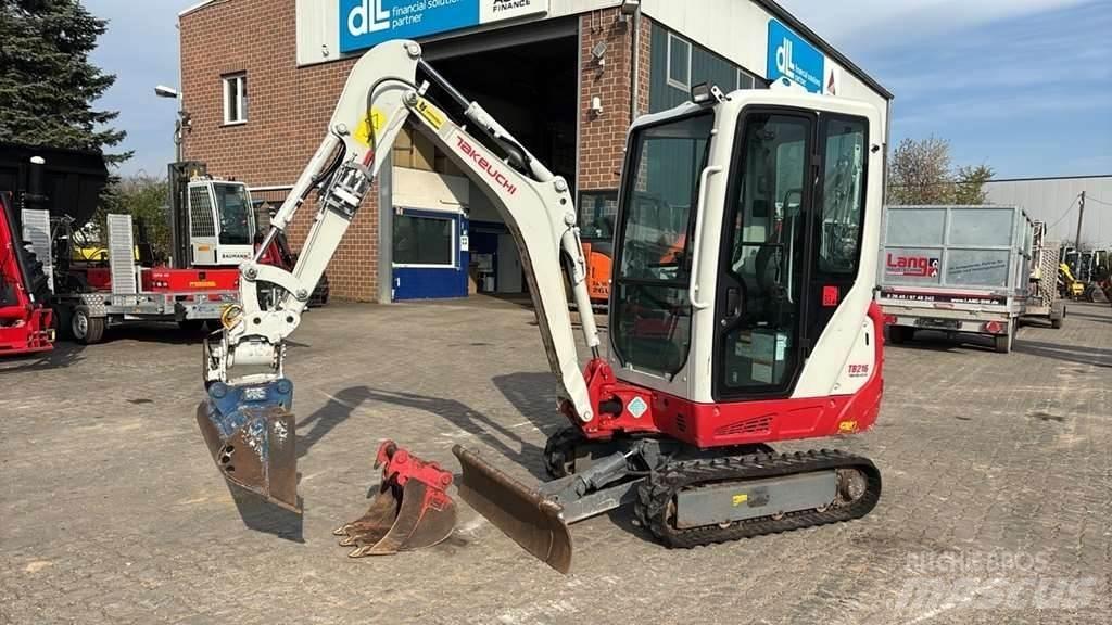 Takeuchi TB216 Εκσκαφάκι (διαβολάκι) < 7t