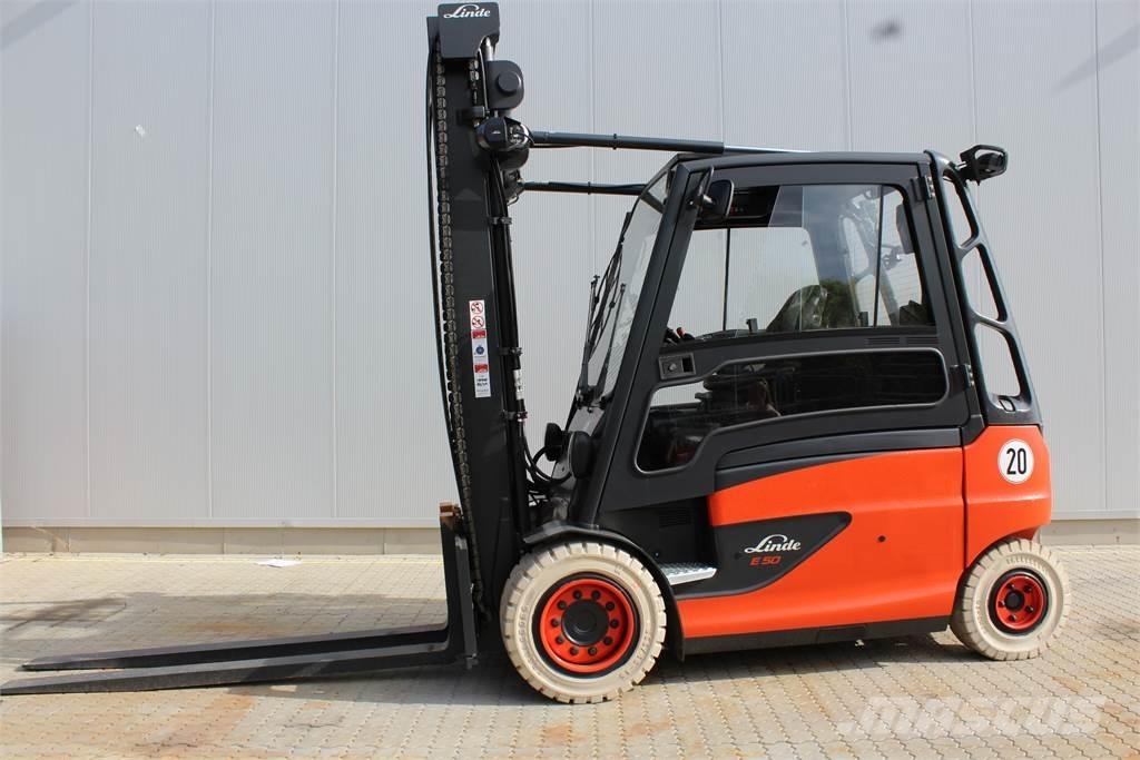 Linde E50/600HL Ηλεκτρικά περονοφόρα ανυψωτικά κλαρκ