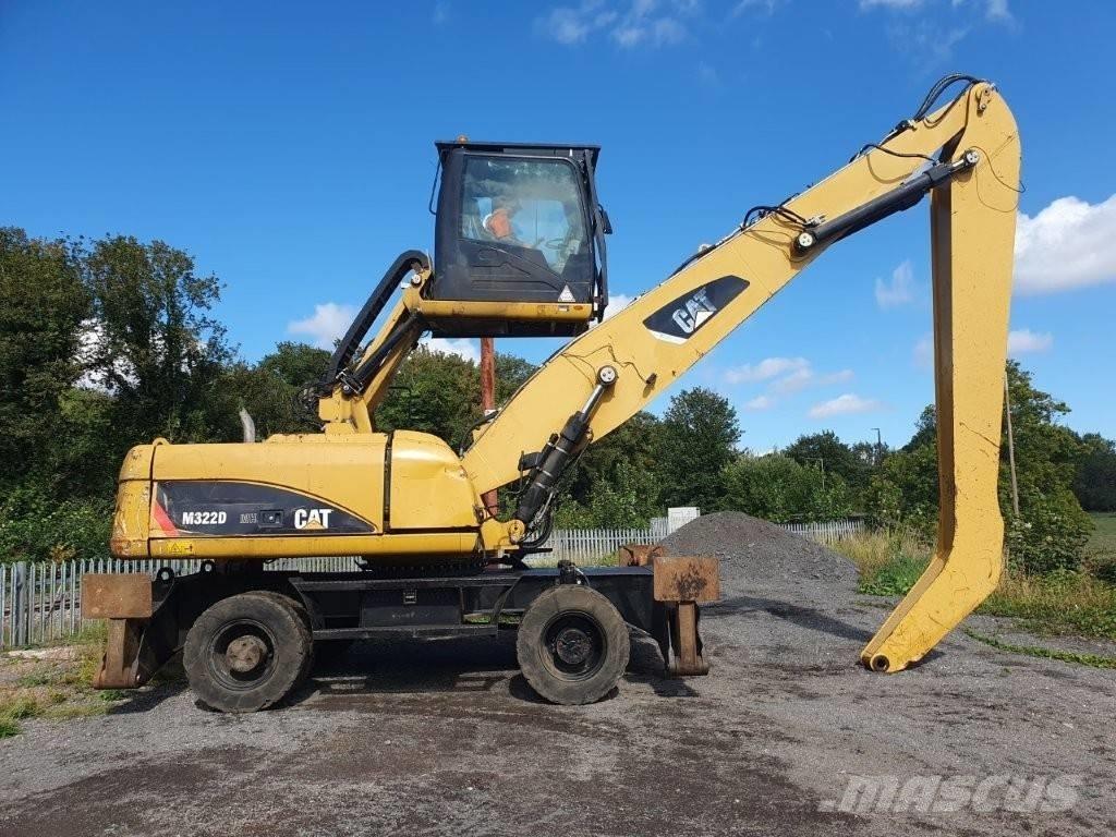 CAT M 322 D MH Βιομηχανικά μηχανήματα διαχείρισης αποβλήτων